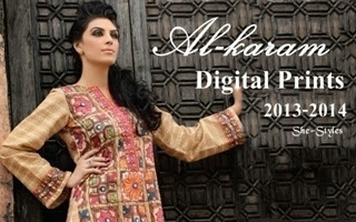 Alkaram Digital Print Collection 2013-201