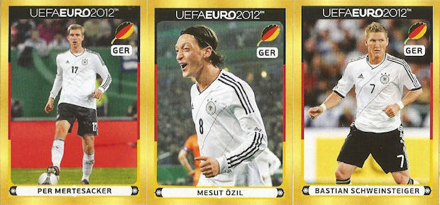 D4 Per Mertesacker Deutschland Bild NEU Panini Sticker Fußball EM Euro 2012 Nr 