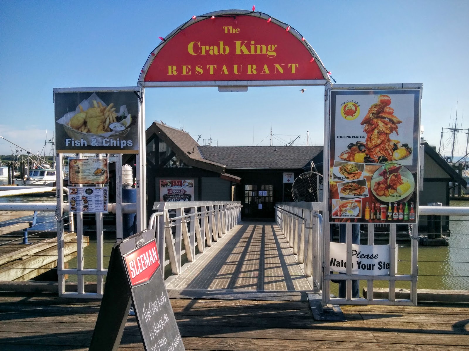 Food Trip in Richmond (Steveston Village) The Crab King Restaurant