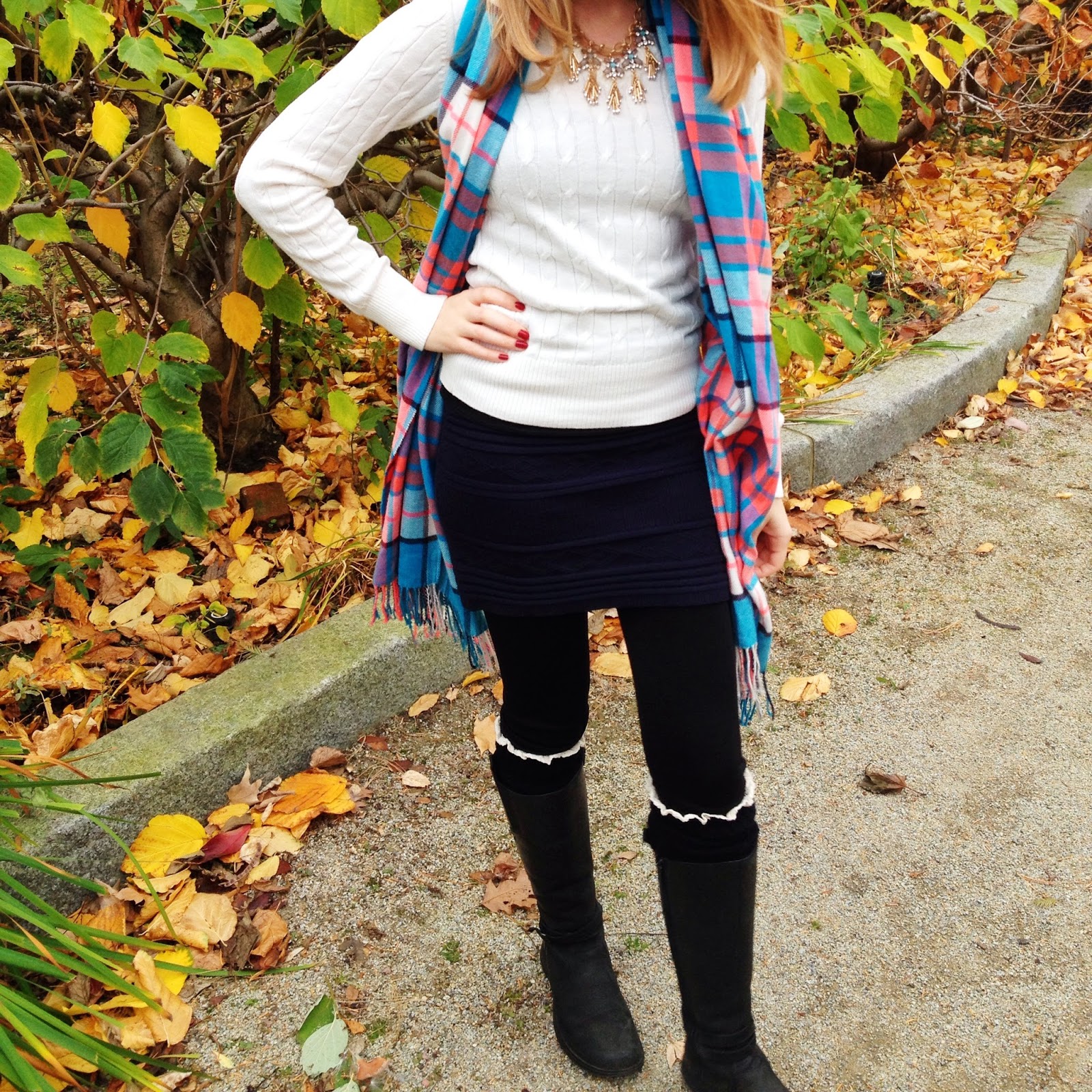 Gold Fringe & Leg Warmers