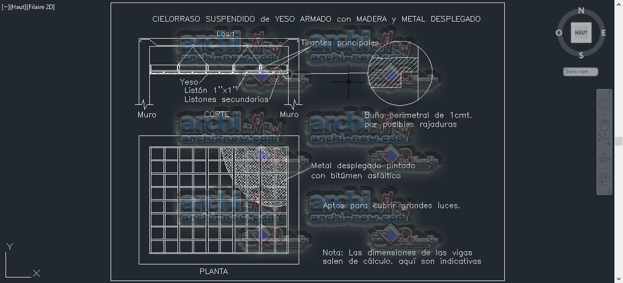 Download Autocad Cad Dwg File Details Suspended Ceiling
