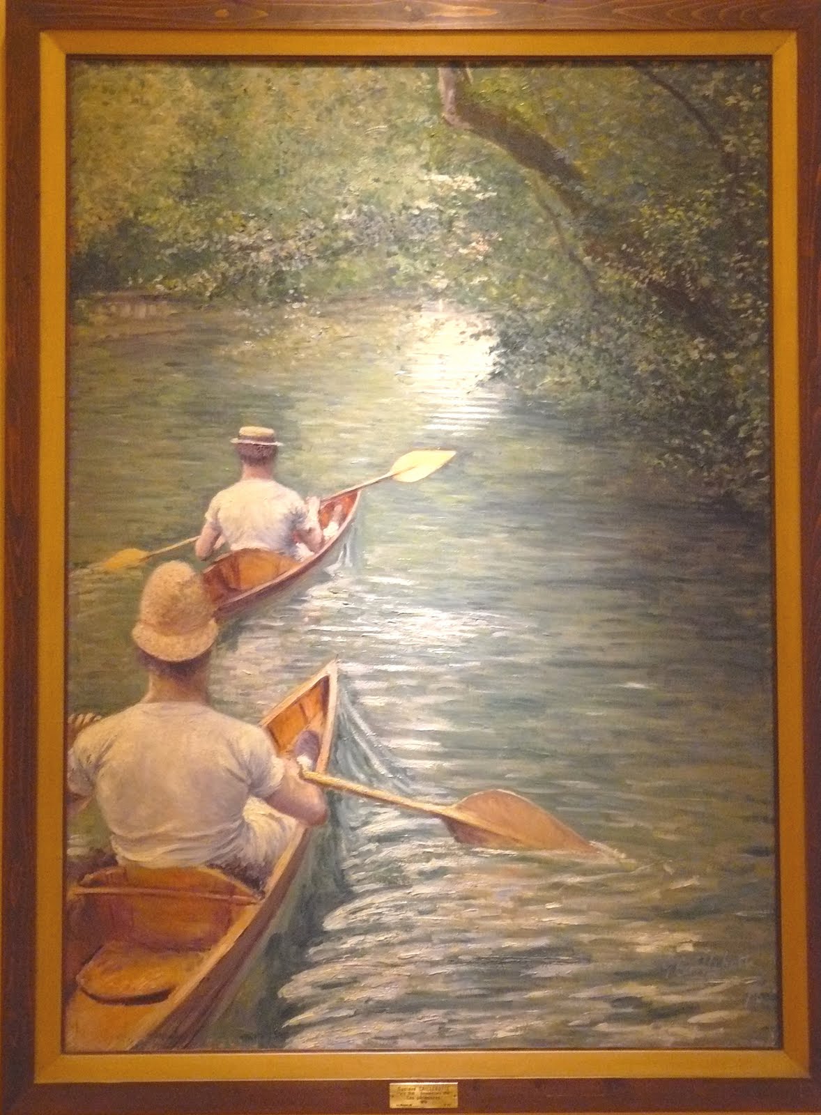 une pie,, tant pis...et deux, tant mieux Gustave Caillebotte.