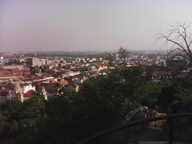 Vue de la colline de Budapest