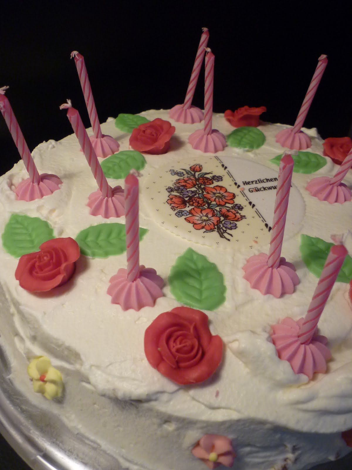 estrellacanela: Omas Geburtstag: Apfel-Amaretto-Mandel-Torte