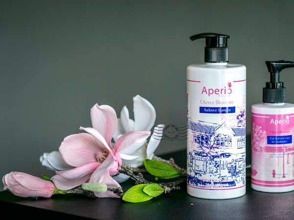 Aperio Cherry Blossom Hair Shampoo & Defense Leave in Conditioner