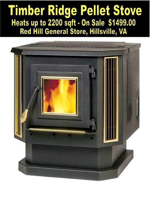 Red Hill General Store Timber Ridge Pellet Stove 1499.00!