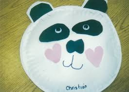 Panda Paper Plate Craft Ideas