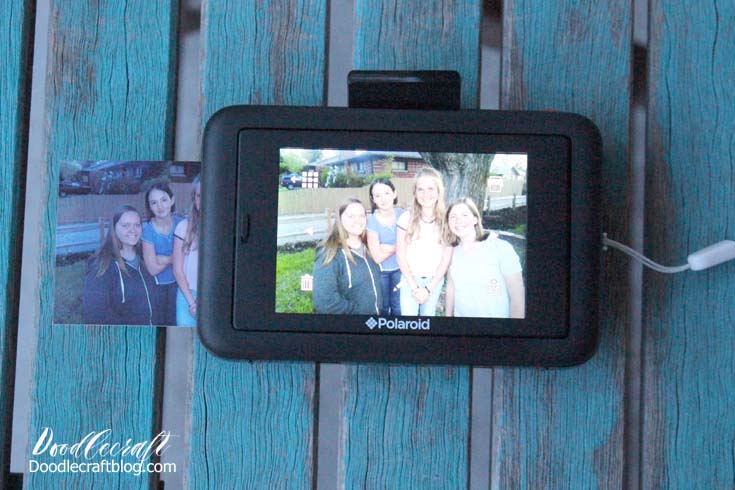 Distract to call chance Fabric Covered Cork-Board Craft with Polaroid Snaptouch Camera!