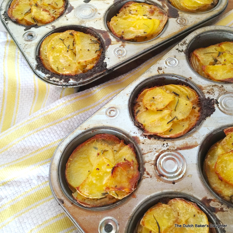 The Dutch Baker's Daughter RosemaryDijon Stacked Potatoes