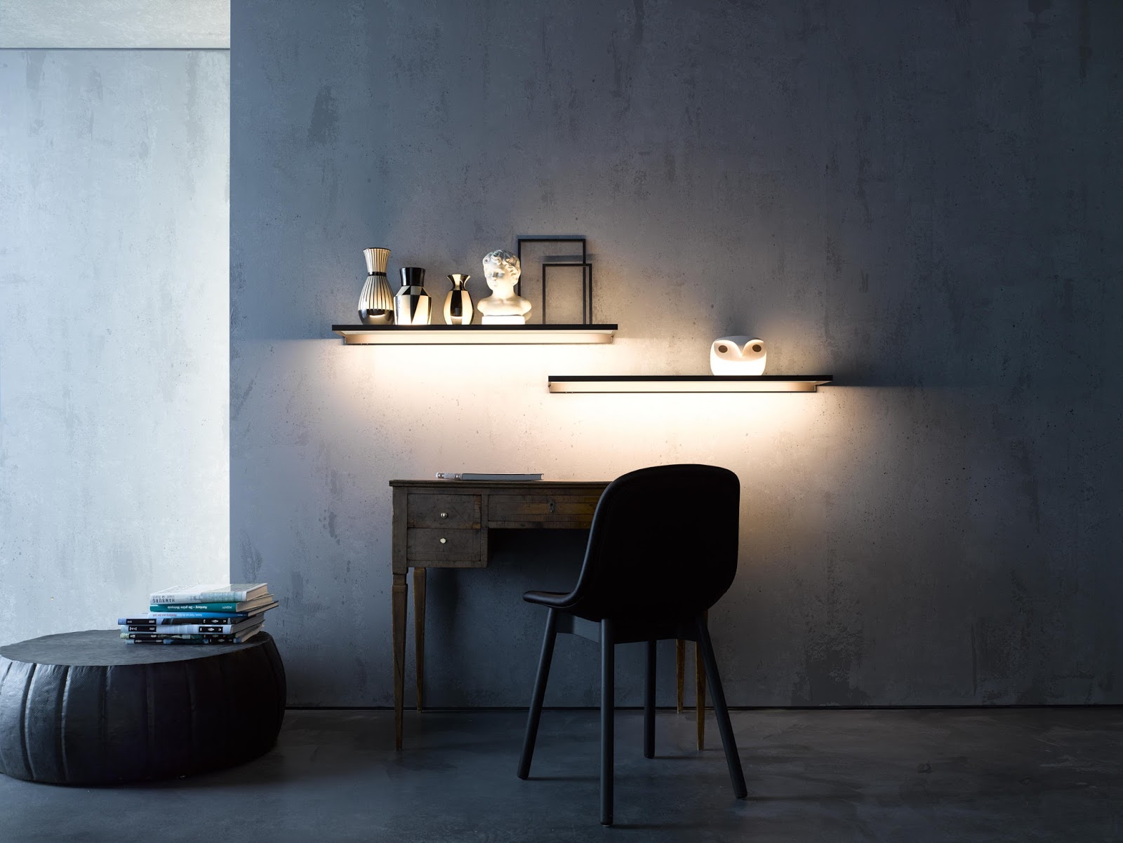 25 Amazing Shelf lighting & Wall Shelves String Lights Ideas Decor Units