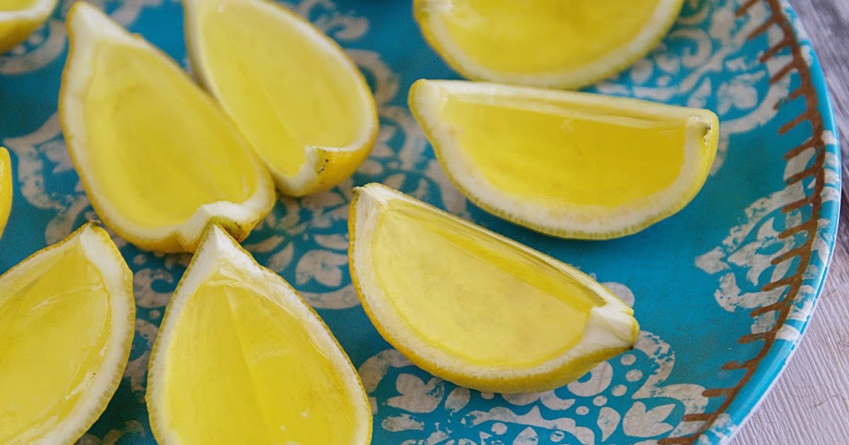 Alko galaretki cytrynowe z limoncello (jelly shots)