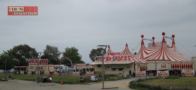 vue panoramique du cirque Allemand Charles Knie