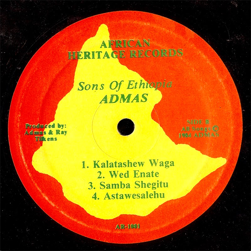 my passion ethiopian music ...: Admas - Sons [1984] [usa+ ethiopia]