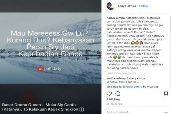 Niatnya Labrak Pelakor, Nadya Almira Artis FTV ini Malah Dapat Niatnya Labrak Pelakor, Nadya Almira Artis FTV ini Malah Dapat