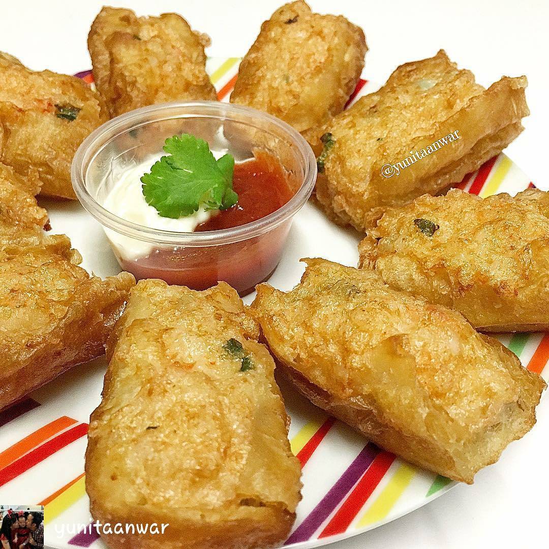 Cakwe Goreng Udang Camilan Buka Puasa Cara Membuat