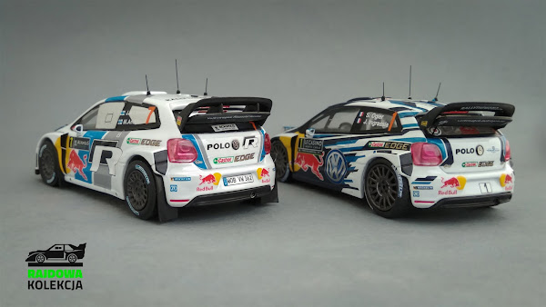 VW Polo R WRC w specyfikacji 2013 i 2016. Produkcja: IXO