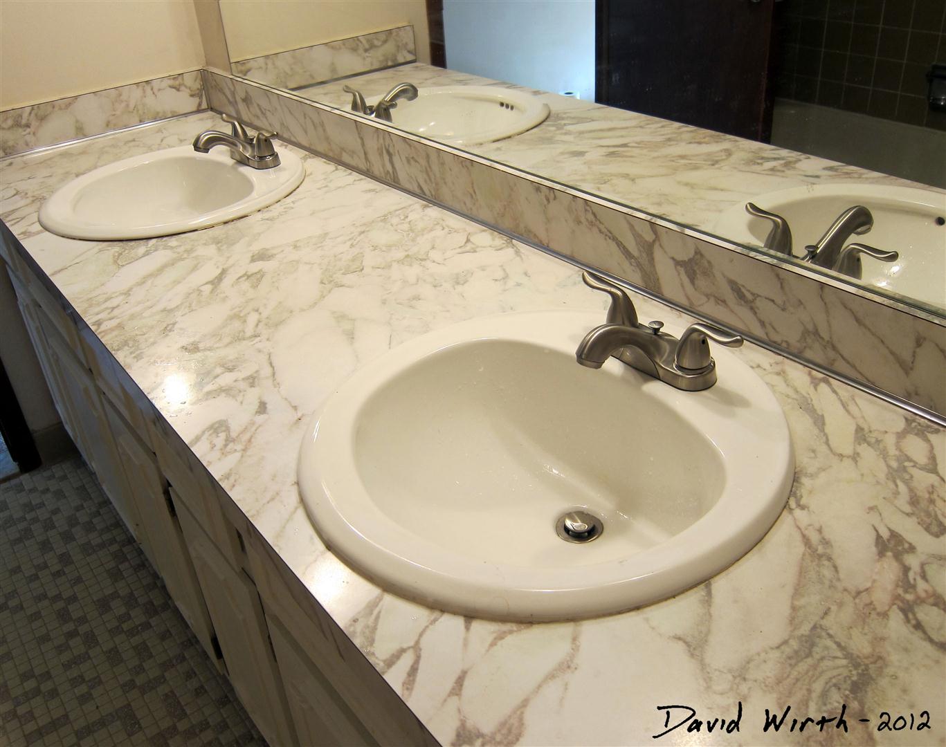 Bathroom Sink How to Install a Faucet