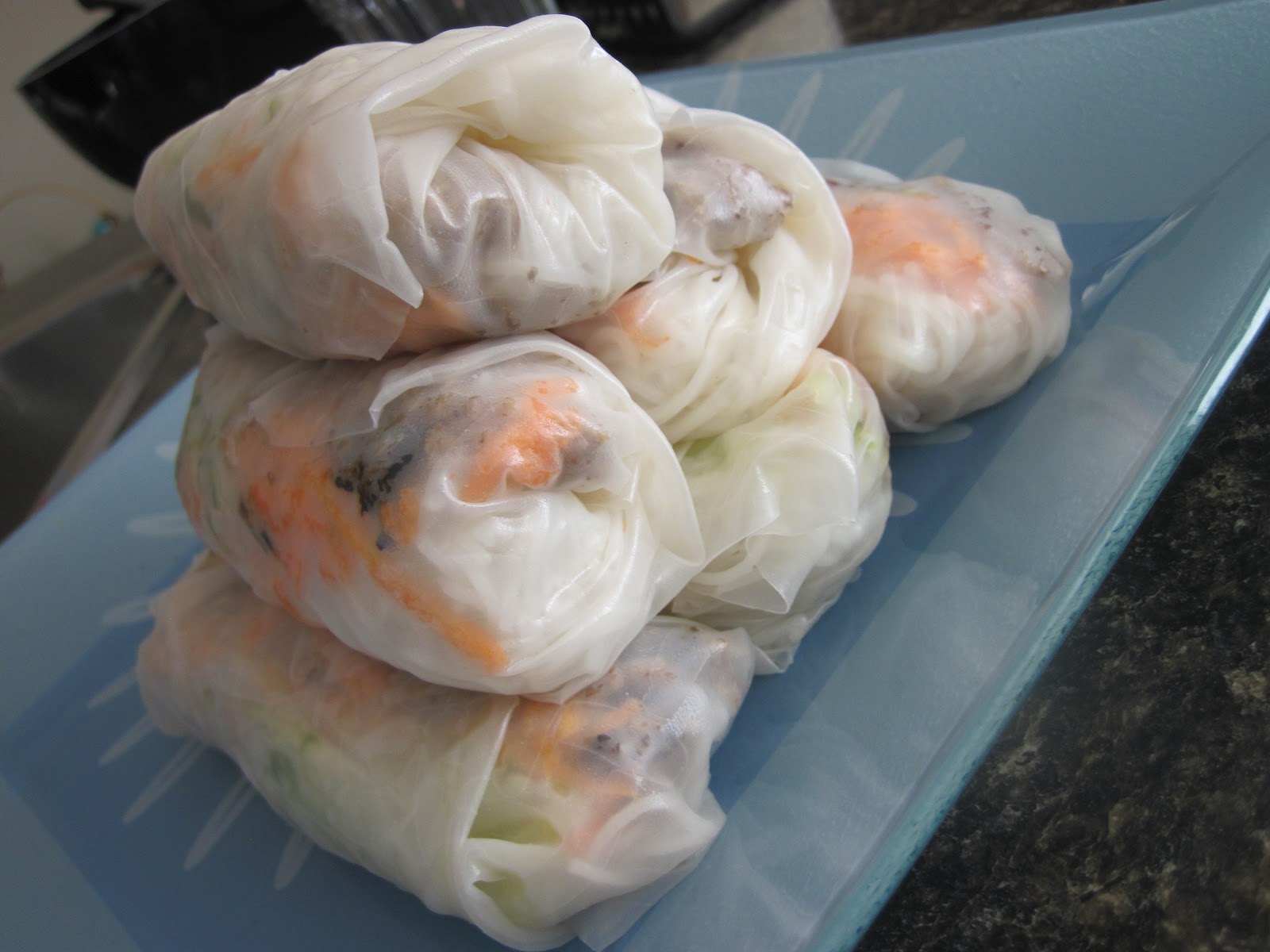 don't go breakin my tart: Vietnamese Cold Rolls