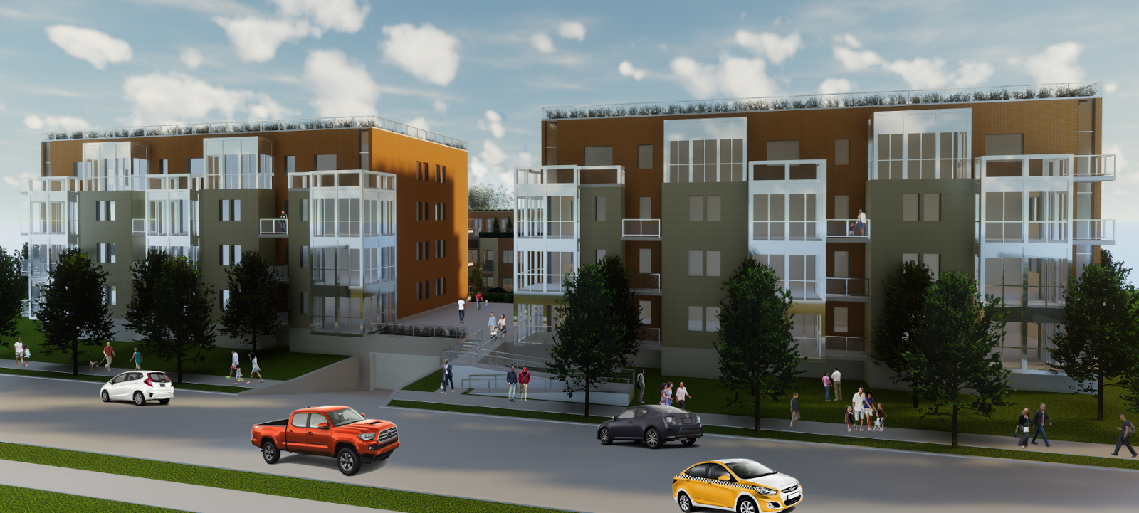 Uptown Update Townhomes & Apartments Proposed For LongTime Empty Lots