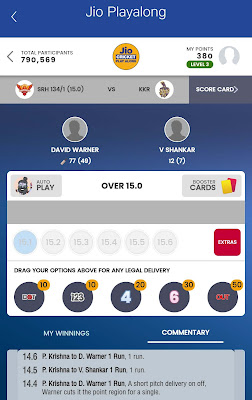 jio cricket play along