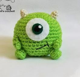 PATRON GRATIS MIKE | MONSTRUOS AMIGURUMI 33156