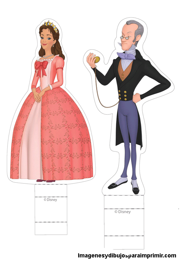 Personajes Princesa Sofia Para Recortar Imagenes Y Dibujos Para