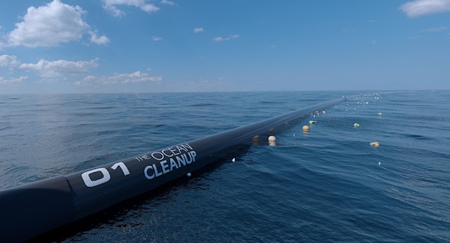 Συσκευή 600 μέτρων θα καθαρίσει τον Ειρηνικό από τα πλαστικά (Βίντεο)