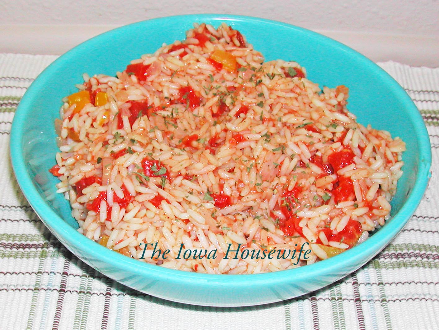 The Iowa Housewife Tomato Rice