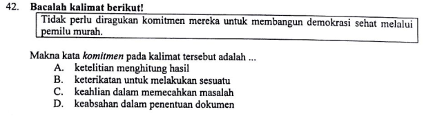 MENENTUKAN MAKNA KATA PADA TEKS