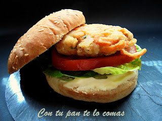 HAMBURGUESAS DE ATÚN Y SURIMI