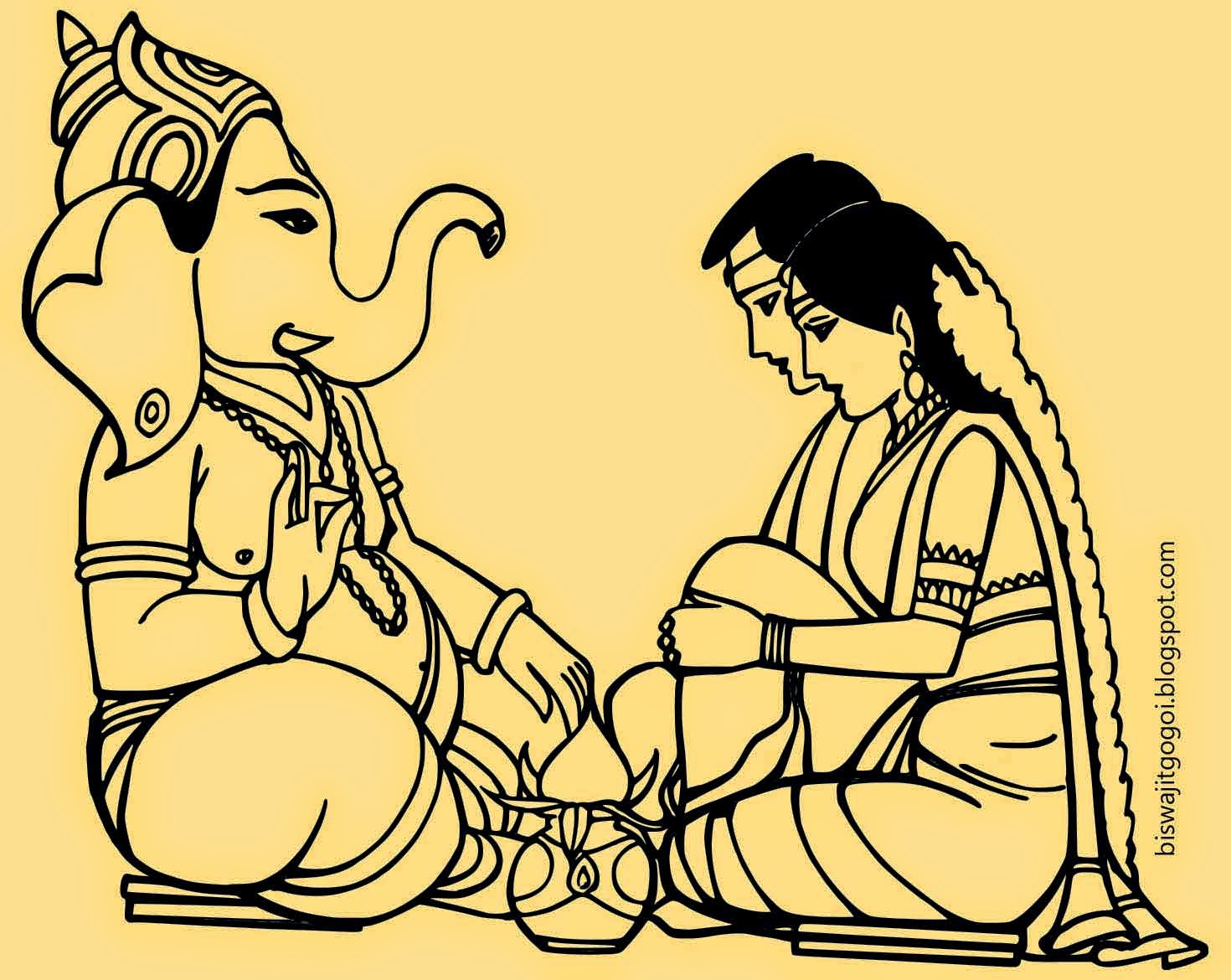 Lord Ganesha Symbol Symbol With Lord Ganesha