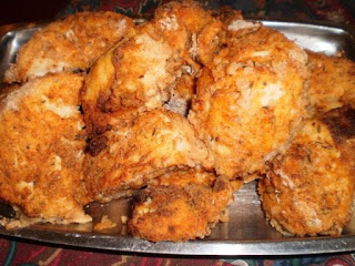 Yummy Oven Baked Fried Chicken