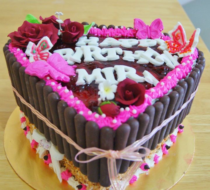 Resepi Aising Kek Hari Jadi