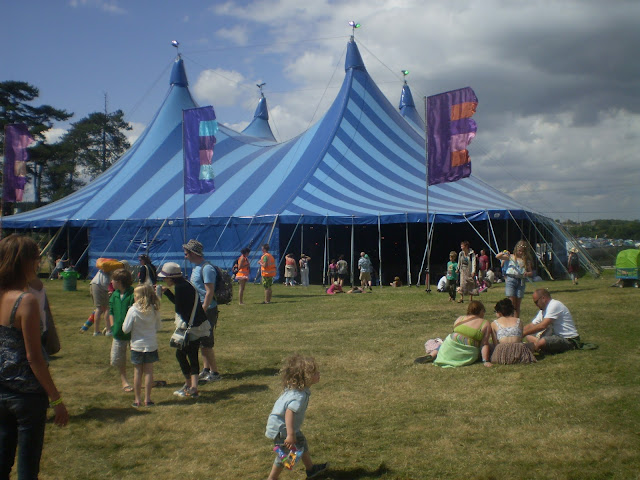 camp bestival tent