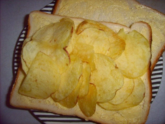 Image result for crisp butty