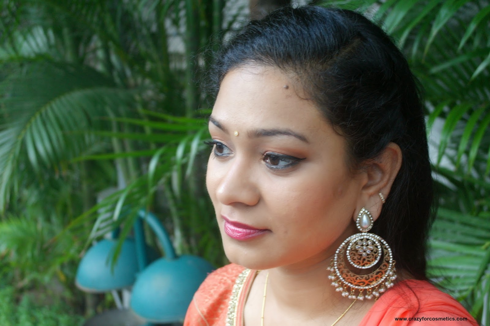 simple hairstyles for indian parties