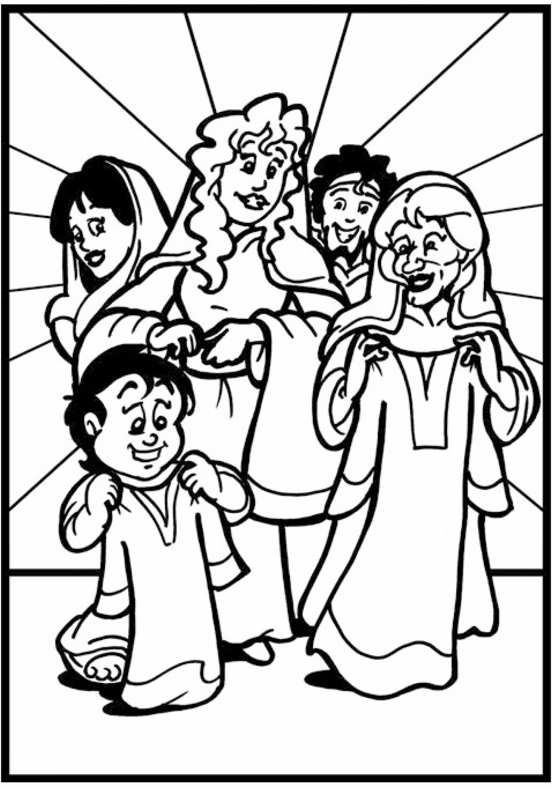 tabitha coloring pages - photo #25