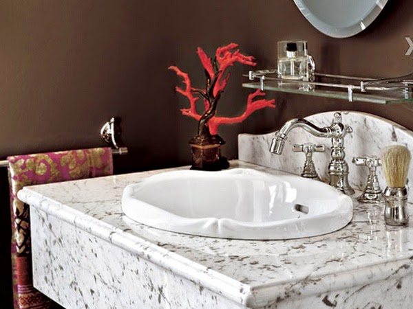 Cashmere marble washbasin