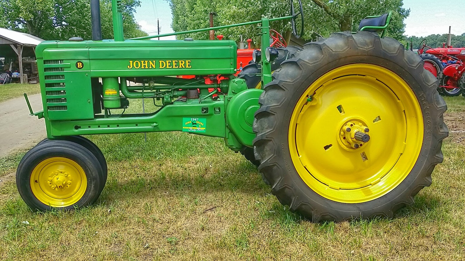 Images by Altered Art Vintage Tractors at the Threshermen's Show
