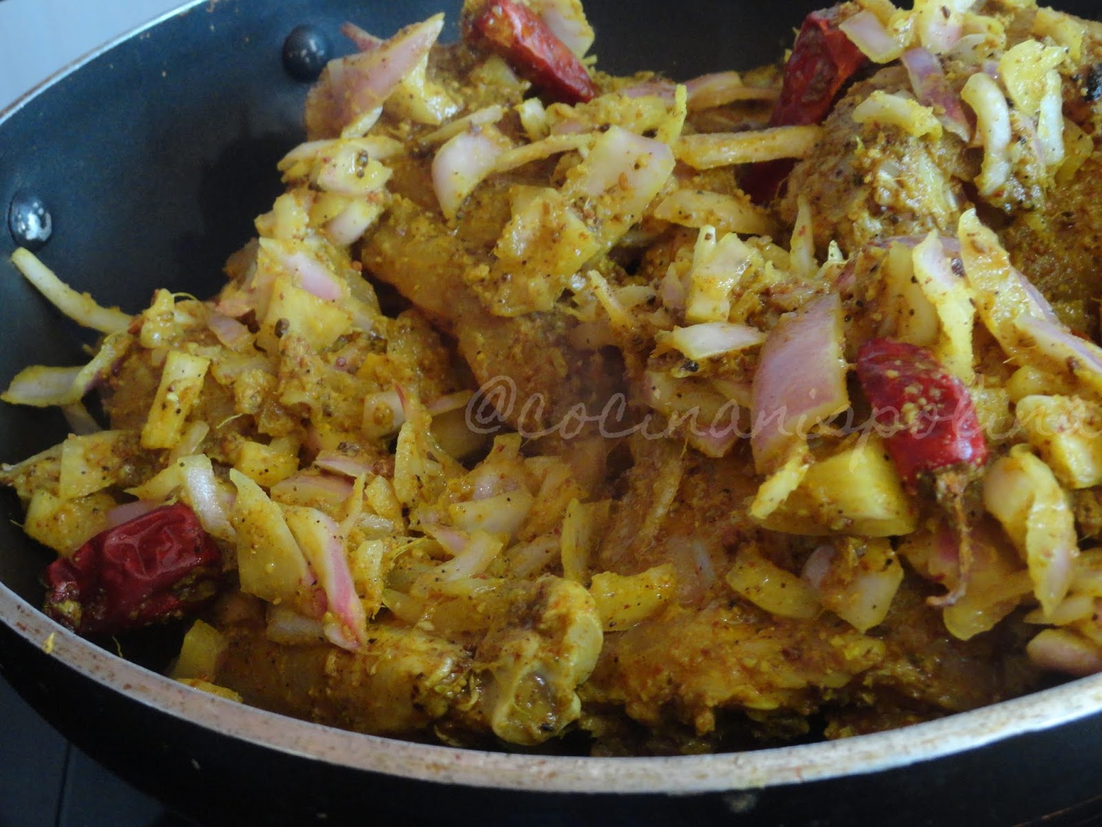 Cocinanispolina {Recipe}Goan Chicken Roast