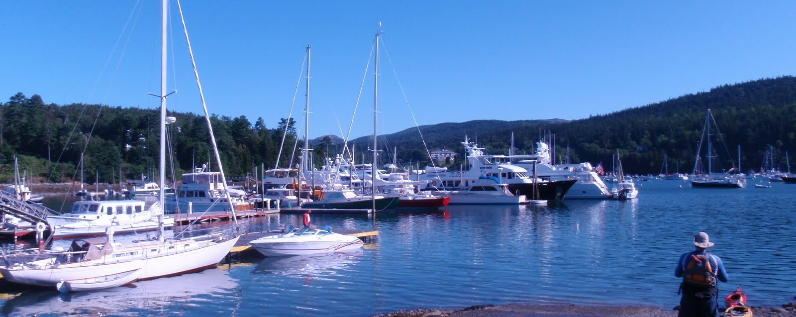 PenobscotPaddles Out to Bakers Island