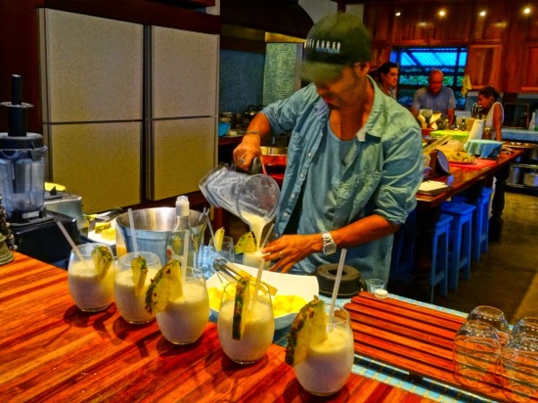 Delicious drinks at Blue Osa Delicious drinks at Blue Osa