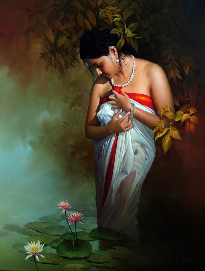 Индийский художник. Amit Bhar