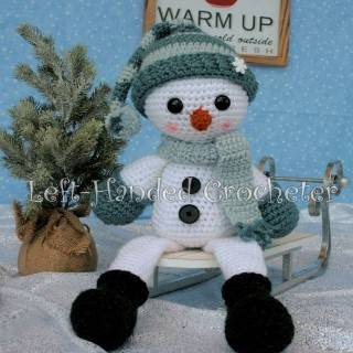 PATRON GRATIS MUÑECO DE NIEVE AMIGURUMI 35415