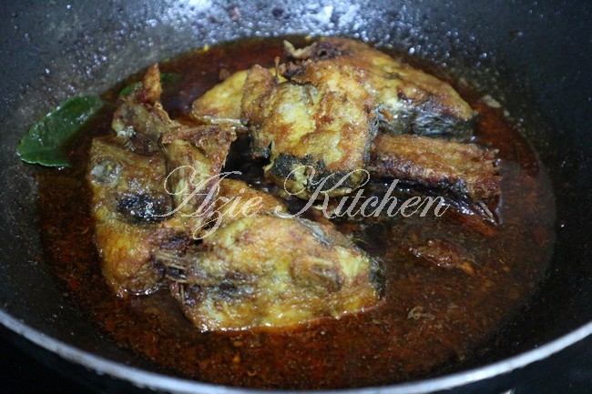 Masak Kicap Pedas Ikan Tenggiri Mudah Dan Sedap Azie Kitchen