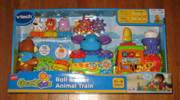 roll & roar animal train