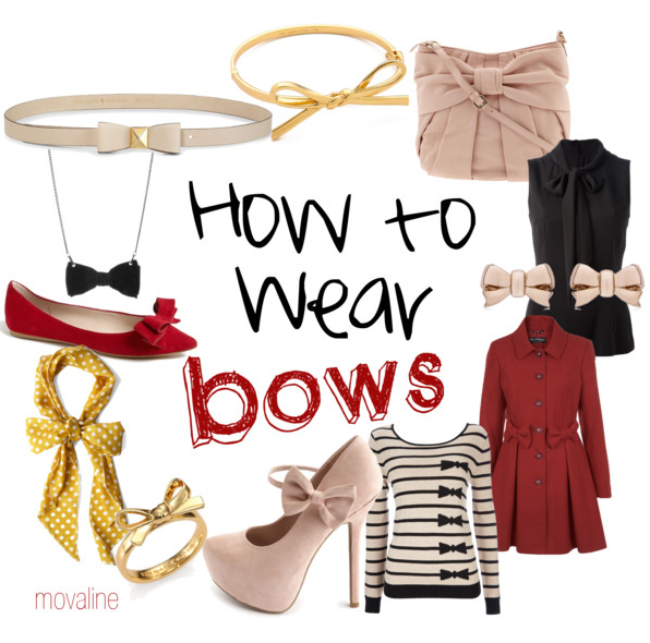 Movaline How to Wear Bows
