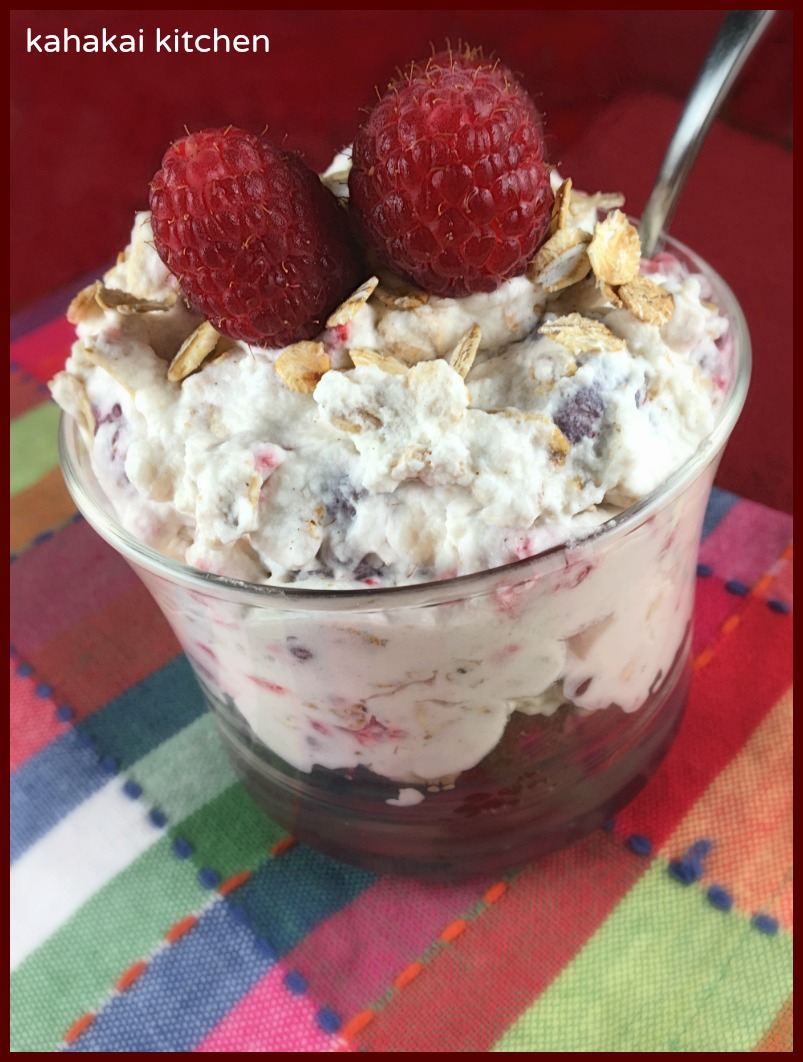 Kahakai Kitchen Raspberry and Honey Cranachan An Unusual & Tasty