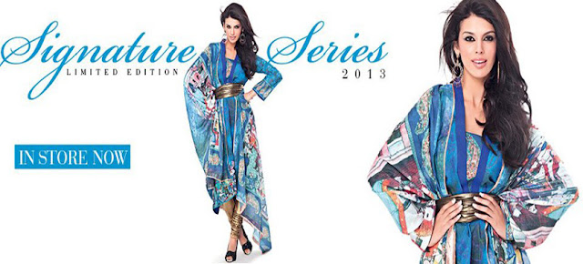 Signature Series Summer Party Wear Collection 2013 By Gul Ahmed