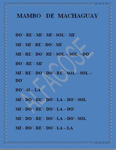 ALAN GODOS MAMBO DE MACHAWAY (FLAUTA DULCE SOPRANO)